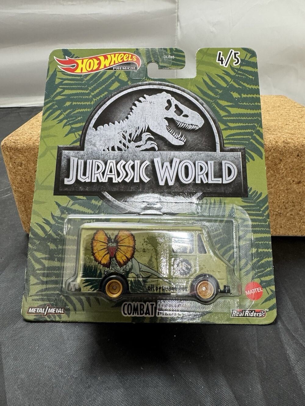 Hot Wheels Premium Pop Culture Jurassic World Combat Medic 4/5 Real Riders 2022